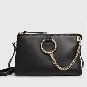 Faye Small Supple Lambskin Soft Zipped Crossbody Bag